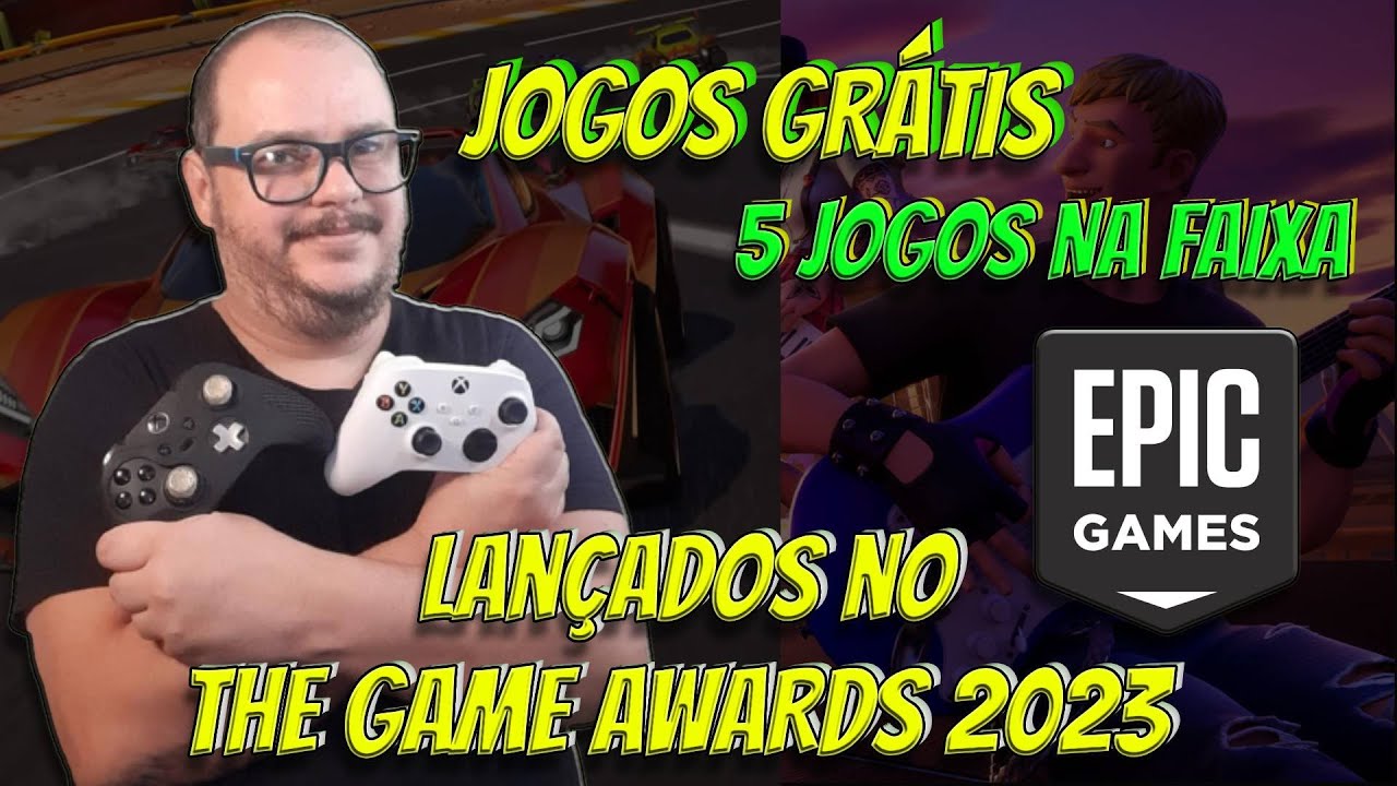 TODOS OS JOGOS GRATIS DA EPIC GAMES LANÇADOS NO THE GAME AWARDS 2023