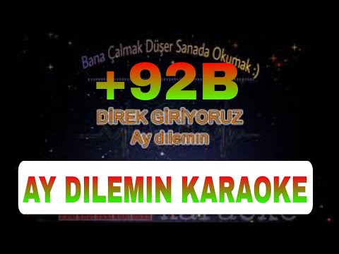 Ay Dılemın (Murat Dağ & Abdurrahman Buğurcu Servet Tunçay) 2021 Karaoke Türkçe Piano Karaoke