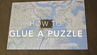 Diy Glue A Puzzle