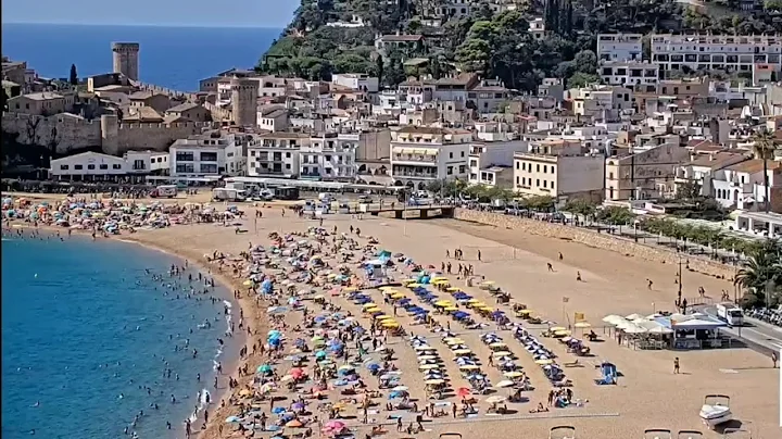 Livecam4k | Tossa de Mar Beach | Girona Spain 🇪🇸 4k