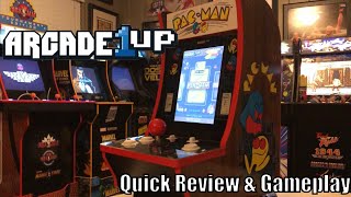 Arcade1up Pac-Man 40th Anniversary Countercade Review and Gameplay