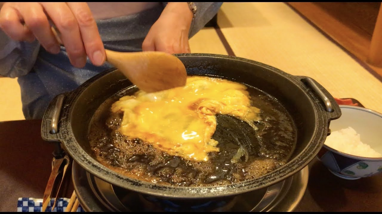 人形町 今半 本店 ふわたまご飯 の作り方 Fuwatama Rice Fluffy Egged Rice At Sukiyaki Restaurant Imahan Youtube