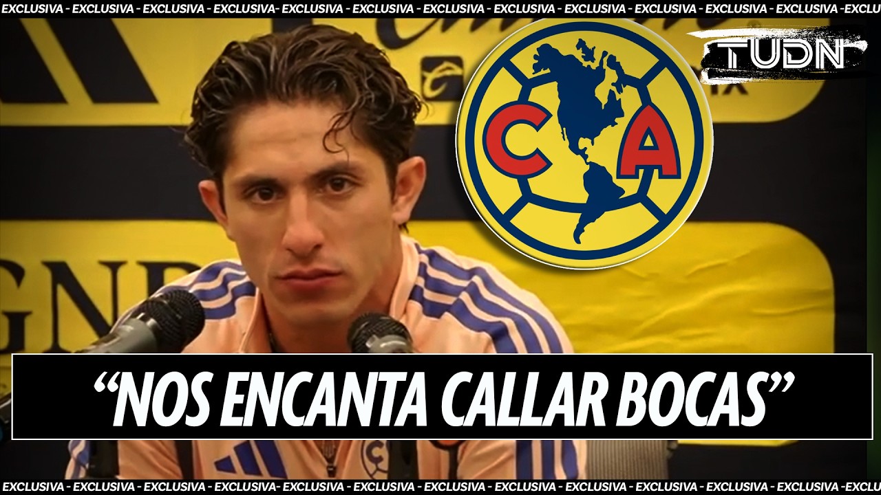¡NO HAY MIEDO! Alan Cervantes afirma que en América les encanta callar bocas a las críticas | TUDN
