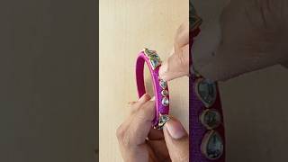 Exquisite Silk Thread Bangle Making - ? Click to watch Full Video?
