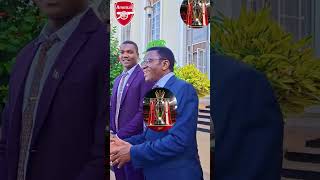 Katikkiro Charles Peter Mayiga is an Arsenal fan #viralvideo #viral #viral #love #funny #youtube
