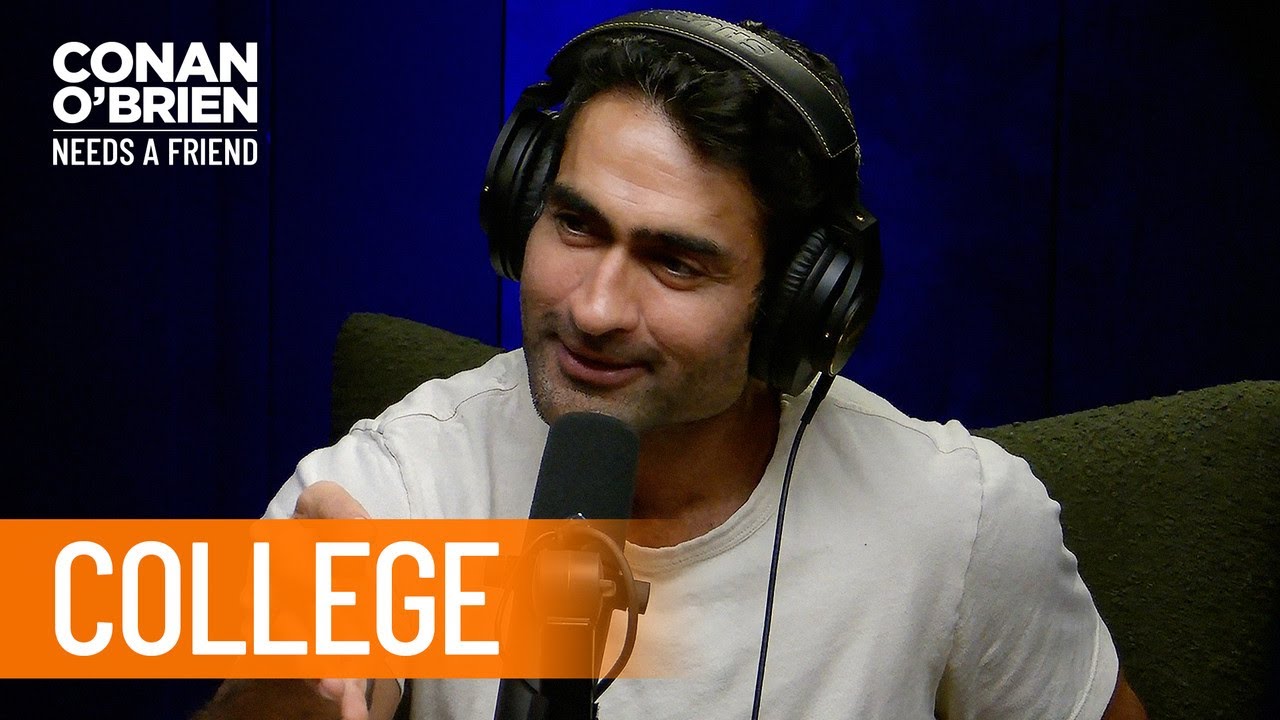 Kumail Nanjiani Didn’t Discover That He Was Funny Until College | Conan O'Brien Needs A Friend