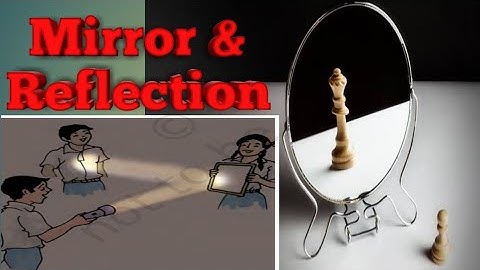 Mirror and Reflection NCERT class 6 Science (chapter 11)