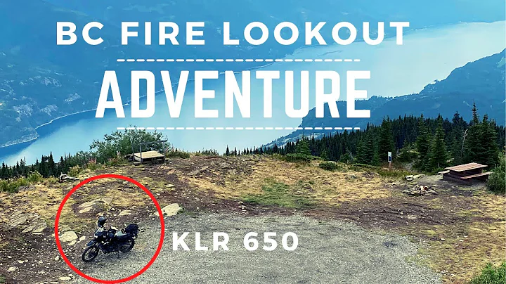 Fire Lookout Adventure / KLR 650 motorcycle ride t...