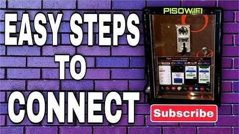 Paano Mag Connect Sa Pisowifi Vendo Machine | Step By Step #50| rmj pisonet
