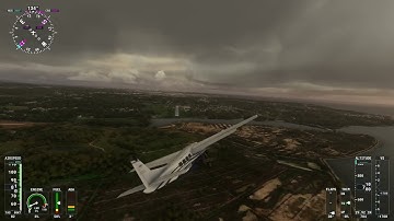 Portimao landing challenge, Portugal, MSFS