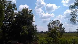 Trebuchet catapult test launching