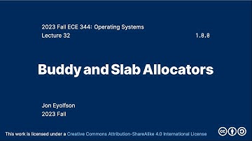 Buddy and Slab Allocators  (2023 Fall ECE 344 Section 3)