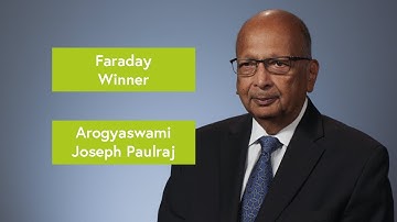2023 IET Faraday Medal winner – Professor Arogyaswami Joseph Paulraj