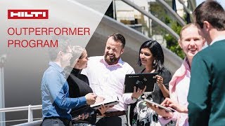 LEARN about the Hilti Outperformer Experience