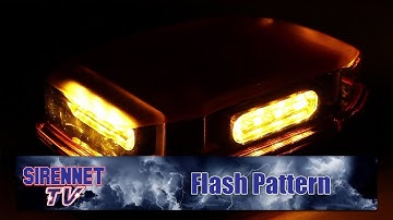 Flash Pattern: Code 3 Quadrant LED Minibar