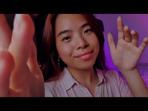 ASMR Slow Hand Movements & Breathy Whispers Until You Close Your Eyes ☁️ So...So...Slow & Sleepy 💤