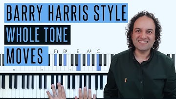 Whole tone moves - Barry Harris style