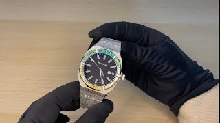 Open Box Paul Rich Watch Exotic Fusion Frosted Star Dust Silver Limited Edition