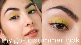 My GO-TO Colorful Summer Makeup Look Using Only AFFORDABLE Products!  | Making It Up