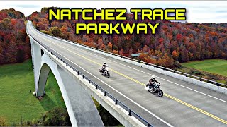 Highlighting The Natchez Trace Parkway on my Street Glide