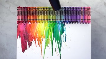 How To: Crayola Melt Canvas | Spotlight Stores