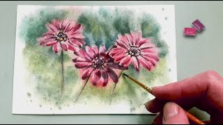:    .  -. Watercolor tutorial