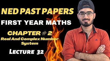 NED Past Papers || ECAT Test Preparation || Lecture 32 || CHAPTER # 2 || First Year Maths 🔥🔥🔥