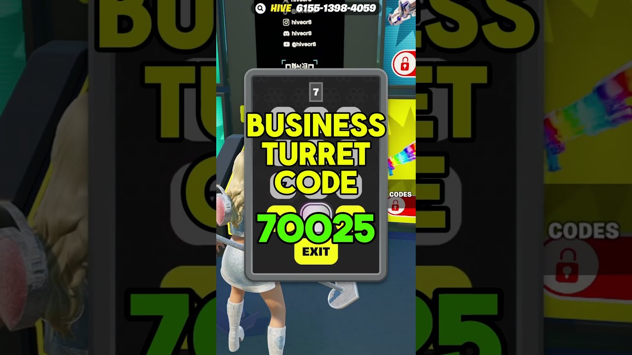 Tous Les Codes Secrets 1v1 Avec Chaque Arme Fortnite Hivecr8 