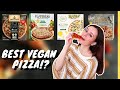 FROZEN VEGAN PIZZA TASTE TEST || Which is the best?!