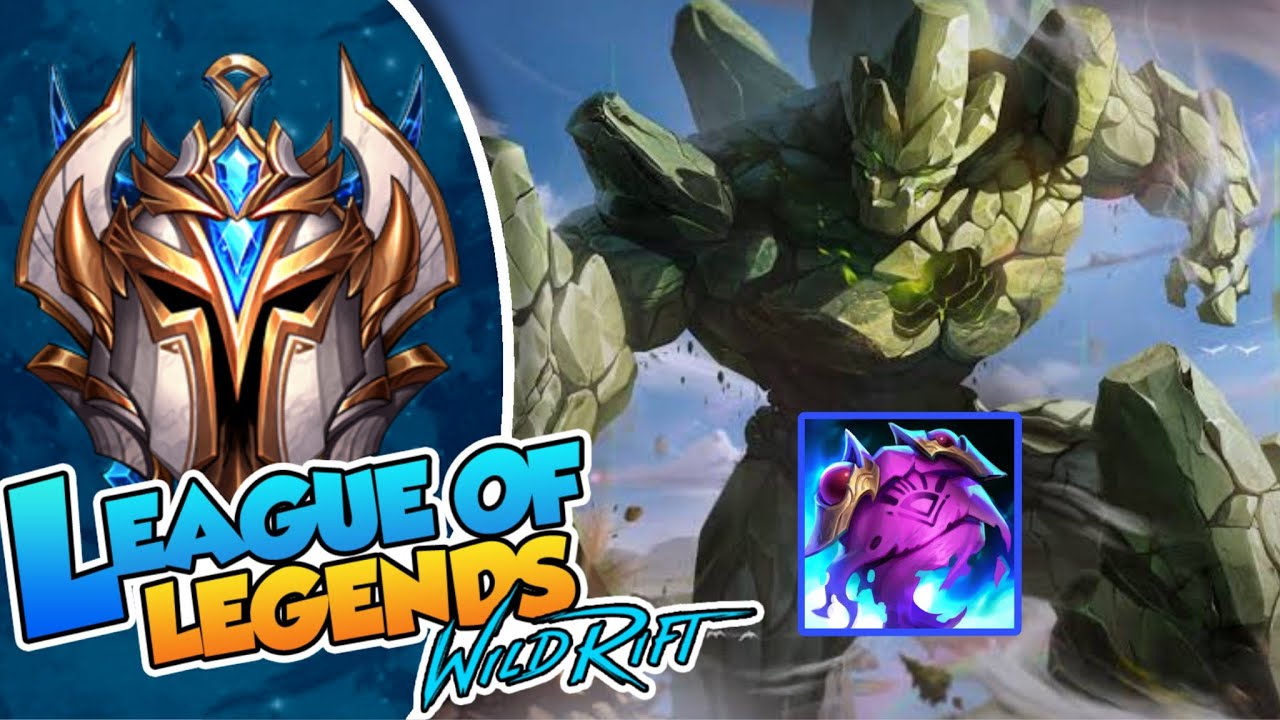 HAGO MAS DAÑO QUE EL MID ADC Y TOP SIN SENTIDO - MALPHITE SUPORT - WILD RIFT