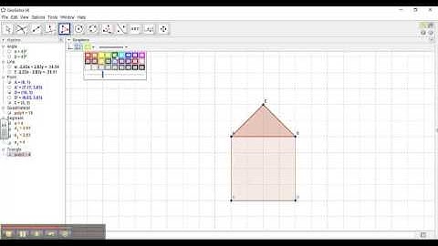 Pythagoras Tree in Geogebra