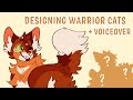 Designing Warrior Cats! (speedpaint + voiceover) firepaw, bluestar + more!