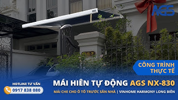 Mái Hiên Di Động AGS NX-830 – Giải pháp chống nóng, bảo vệ ô tô tốt nhất | Hotline: 0917 838 080