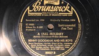 A JAZZ HOLIDAY by Benny Goodman and his Boys 1928 chords