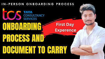 TCS Onboarding Update 2025 | in Person/Physical Onboarding process in TCS | Documents to Carry