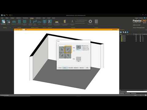 Select installation type (tile panel)