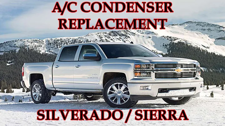2014 - 2019 Silverado Sierra No AC FIX!!! Condenser Replacement!!!