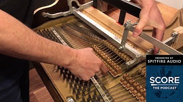 The Americans composer shows the piano used in main title theme