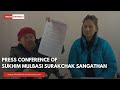 Press conference of sukhim mulbasi surakchak sangathan regarding residential certificate and ilp