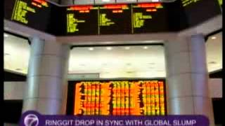 Ringgit Drop In Sync With Global Slump