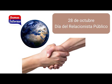 Hoy viernes 28 de octubre es el día de los Relacionistas Públicos