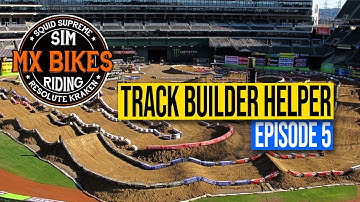 MX Bikes Track Builder Helper | Episode 5 | Background, Skies, Dirt Color, & Track Info