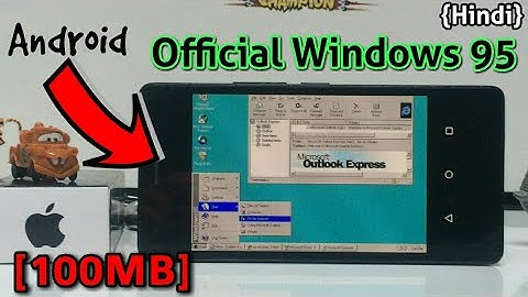Install Windows 95 on Android Without Root || Tech4X