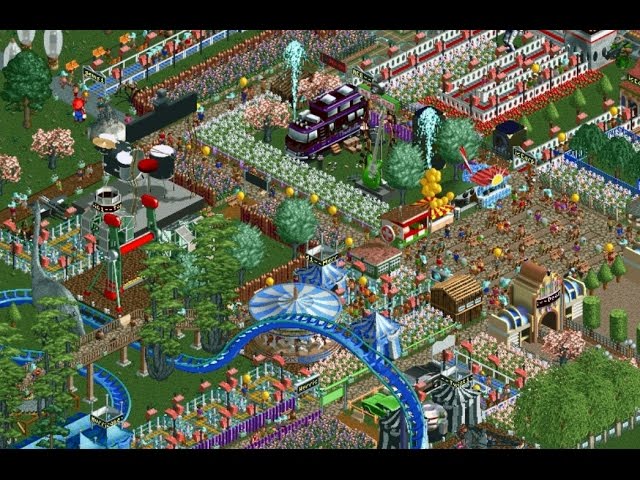 r Builds 135-Year-Long 'Century Ride' in RollerCoaster Tycoon 2