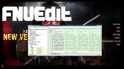 Modding Fallout New Vegas 