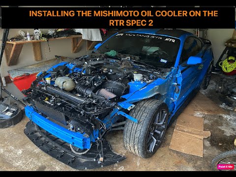 Installing the 15-17 S550 Mustang Mishimoto Oil Cooler