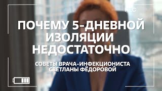 Чому 5-денної ізоляції недостатньо при ковіді.