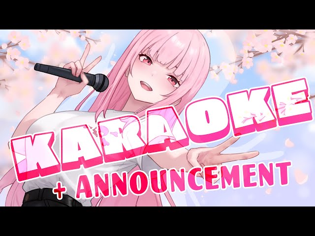 【KARAOKE & ANNOUNCEMENT】getting the news out...in song! #shortsのサムネイル