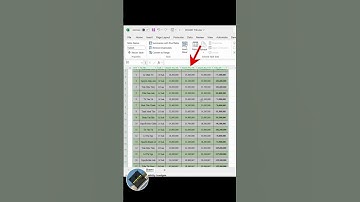 Phần 64. Cách cố định dòng đầu tiên và cuối cùng trong excel #shorts