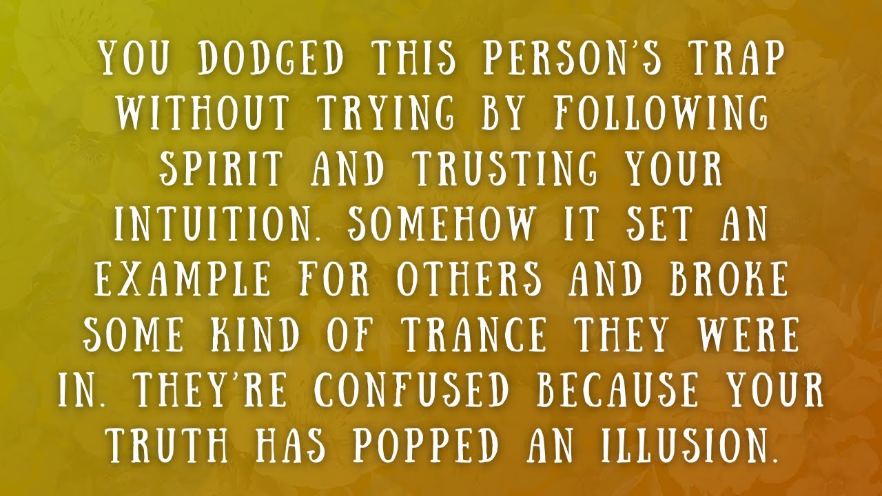 You’ve shown others the way out without meaning to.